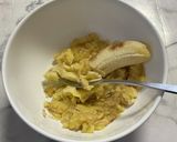 フライパンでしっとりバナナ蒸しパン作り方1写真
