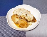 味ぽんでつくる鶏むね肉チャーシュー作り方15写真