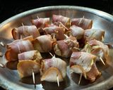 Bacon Wrapped Figs作り方8写真