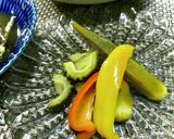 夏野菜ピクルス★オクラ・パプリカ・ゴーヤ作り方6写真