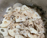 簡単！蓮根とツナのさっと煮(カレー味)作り方2写真