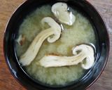 松茸のみそ汁作り方2写真