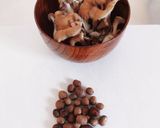 むかごときのこのかんたん味噌汁作り方1写真