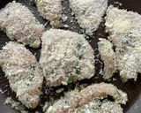 胸肉1枚で　バジルチキンのパン粉焼き作り方7写真