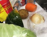 ミネストローネ　トマト汁作り方1写真