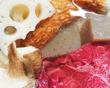 牛肉と蓮根などのレンチン煮物作り方5写真