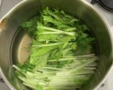 水菜のおひたし作り方3写真