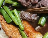 牛肉と蓮根などのレンチン煮物作り方9写真