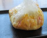 【 明太マヨネーズと半熟卵のおにぎり 〗作り方4写真