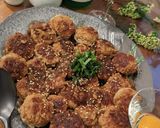 パン粉不要ヘルシーおからハンバーグ作り方15写真