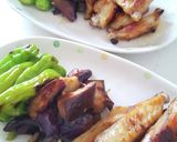 夏野菜と鶏手羽中の南蛮漬け(*^O^*)作り方4写真