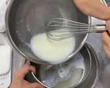 ブルーベリー牛乳プリン作り方7写真