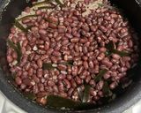 昆布と小豆の玄米+白米ご飯作り方5写真