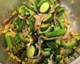 健康志向:スパイスだけで作る夏野菜カレー作り方20写真