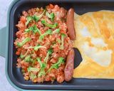 ぷれーとオムライス(Ver. トマト味)作り方11写真