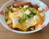ぷれーとオムライス(Ver. トマト味)作り方12写真
