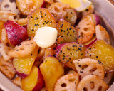 ねっとり甘いさつま芋の塩レモンバター炒め作り方6写真