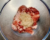 玉ねぎ麹入！豚こまニラ卵のポークチャップ作り方1写真