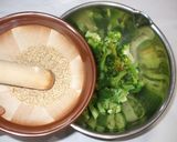 ブロッコリー胡麻和え♪胃腸が弱い簡単薬膳作り方4写真