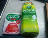 お雛様に・・・ひし餅型ゼリー作り方6写真