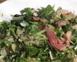 酢っきり　水菜のシャキシャキ炒飯作り方5写真
