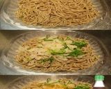 美味ドレとポン酢&八味で粗おろし蕎麦!作り方1写真