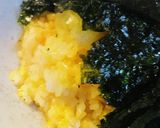 海苔かけ半熟チャーハン作り方2写真
