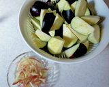 みょうが香る★なすのオイスター炒め作り方1写真