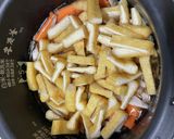 【食物繊維】蓮根ごぼう人参の炊き込みご飯作り方4写真