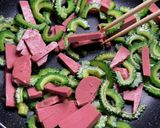 中華麹で作るワンパンゴーヤチャンプルー作り方4写真