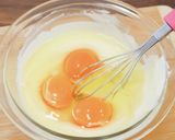 さつまいもと栗のチーズクラフティ作り方3写真