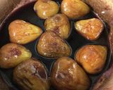 簡単♪いちじくのコンポート／赤ワイン煮作り方3写真
