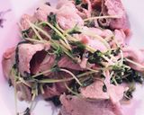 簡単★スライス豚肉と豆苗の炒め物作り方4写真