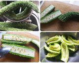 我が家のゴーヤの佃煮作り方1写真