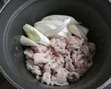 肉豆腐(豚こま肉)作り方5写真