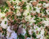 ニラとひき肉があればコレ❗️作り方5写真