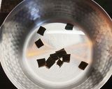 れんこんと鶏肉のかんたん味噌汁作り方2写真