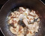 れんこんと鶏肉のかんたん味噌汁作り方5写真