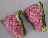 下ごしらえ不要！簡単ピーマンの肉詰め作り方4写真