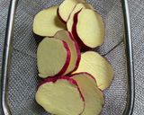 さつま芋と鶏むねの竜田揚げ♪作り方3写真