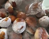 無水鍋で炊く 栗ご飯 もち米入り作り方2写真