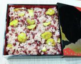 無水鍋で炊く 栗ご飯 もち米入り作り方13写真