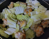 鶏もも肉と白菜の蒸し焼きコンソメ風味作り方5写真