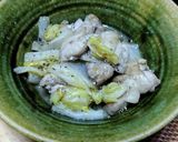 鶏もも肉と白菜の蒸し焼きコンソメ風味作り方8写真