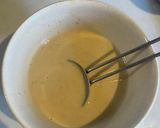ごま味噌豆乳スープ〜お月見風〜作り方2写真