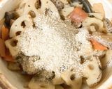 蓮根の甘辛煮作り方3写真