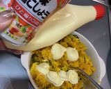冷凍かぼちゃでパパッとサラダ作り方3写真