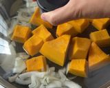 ワンパンかぼちゃサラダ作り方3写真