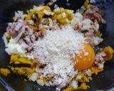 簡単！かぼちゃハンバーグ作り方3写真