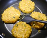 簡単！かぼちゃハンバーグ作り方4写真